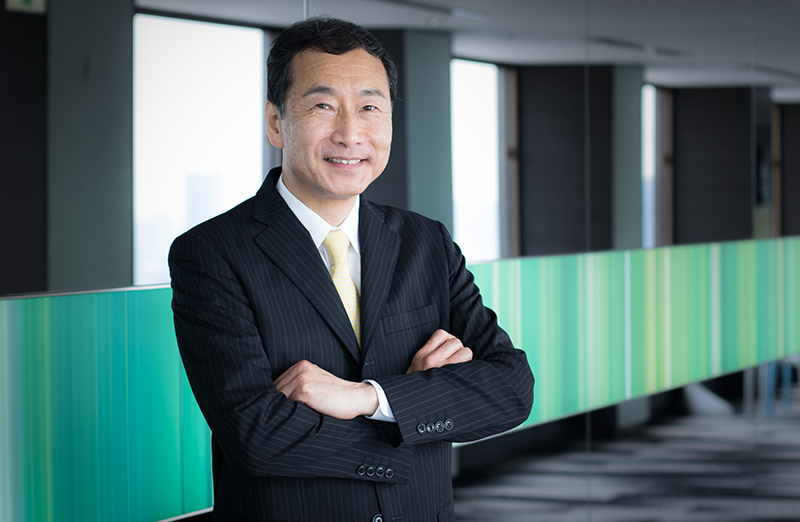 代表取締役社長 上石芳昭